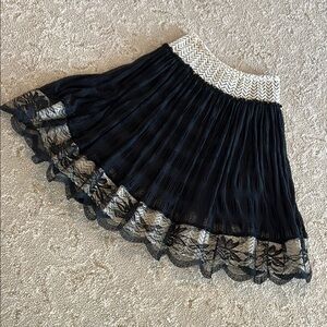 Lipstick Mexican Style Skirt